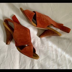 Biviel slingback heels from Anthropologie